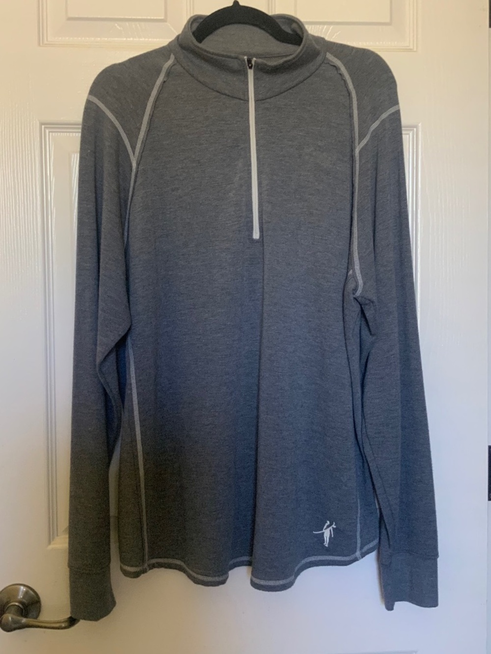 Toes on the Nose Men's XL Quarter Zip Pullover Sweater
